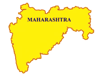 map of maharashtra , tourist map, travel map, Maharashtra is situated on the coast of the Arabian Sea